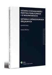 Okładka książki Ustawa o działalności pożytku publicznego i o wolontariacie Ustawa o spółdzielniach socjalnych
