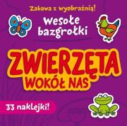 Wesołe bazgrołki. Świat wokół nas. Autor: Bardos Krystyna. Dadada.pl Okładka książki Wesołe bazgrołki. Świat wokół nas