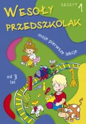 Okładka książki Wesoły przedszkolak cz. 1