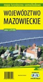 Okładka książki Województwo mazowieckie 1:270 000