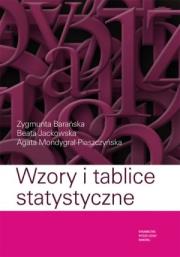 Okładka książki Wzory i tablice statystyczne