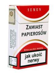 Zamiast papierosów Jak ukoić nerwy. Autor: Mirosław Krzyszkowski. Dadada.pl Okładka książki Zamiast papierosów Jak ukoić nerwy