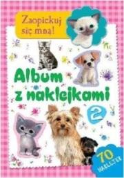 Okładka książki Zaopiekuj się mną. Album z naklejkami cz.2