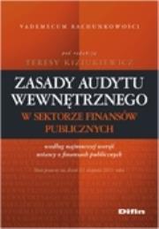 Okładka książki Zasady audytu wewnętrznego w sektorze finansów publicznych
