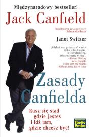 Zasady Canfielda. Autor: Jack Canfield, Janet Switzer. Dadada.pl Okładka książki Zasady Canfielda