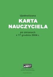 Znowelizowana Karta nauczyciela po zmianach z 17 grudnia 2004 r.. Autor: praca zbiorowa. Dadada.pl Okładka książki Znowelizowana Karta nauczyciela po zmianach z 17 grudnia 2004 r.