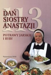 Okładka książki 113 dań siostry Anastazji. Potrawy jarskie i ryby
