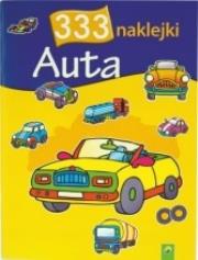 333 naklejki - Auta. Autor: praca zbiorowa. Dadada.pl Okładka książki 333 naklejki - Auta