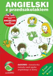 Angielski z przedszkolakiem. Pakiet książki + 4 CD. Autor: Szeżyńska Agnieszka, Śpiewak Grzegorz. Dadada.pl Okładka książki Angielski z przedszkolakiem. Pakiet książki + 4 CD