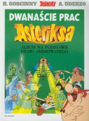 Asteriks. Dwanaście prac Asteriksa. Autor: René Goscinny. Dadada.pl Okładka książki Asteriks. Dwanaście prac Asteriksa