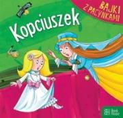 Bajki z pacynkami. Kopciuszek. Autor: Sobich Agnieszka. Dadada.pl Okładka książki Bajki z pacynkami. Kopciuszek