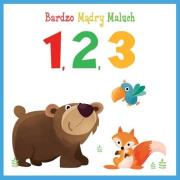 Bardzo mądry maluch. 1 2 3. Autor: Wydawnictwo Wilga. Dadada.pl Okładka książki Bardzo mądry maluch. 1 2 3