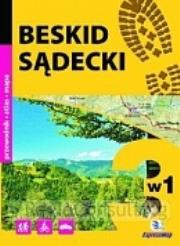Beskid Sądecki 3 w 1. Autor:   Praca zbiorowa. Dadada.pl Okładka książki Beskid Sądecki 3 w 1