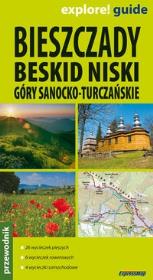 Okładka książki Bieszczady, Beskid Niski, Góry Sanocko-Turczańskie