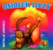 BN Osiołek liczy SARA. Autor: Usenko Natalia. Dadada.pl Okładka książki BN Osiołek liczy SARA