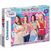 Okładka książki Clementoni Puzzle 250 el. Violetta i inne bohaterki