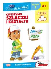 Okładka książki Disney ucz się z nami. Złota Rączka. Ćwiczymy...