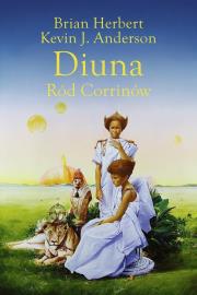 Diuna. Ród Corrinów. Autor: Kevin J. Aanderson, Brian Herbert. Dadada.pl Okładka książki Diuna. Ród Corrinów