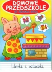 Okładka książki Domowe przedszkole ze świnką Różą