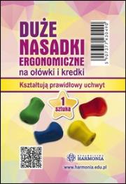 Okładka książki Duża nasadka ergonomiczna na ołówek i kredki 1szt