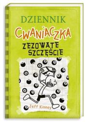 Dziennik cwaniaczka 8. Zezowate szczęście. Autor: Jeff Kinney. Dadada.pl Okładka książki Dziennik cwaniaczka 8. Zezowate szczęście