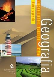 Encyklopedia Szkolna Geografia. Autor: Janusz Puskarz. Dadada.pl Okładka książki Encyklopedia Szkolna Geografia