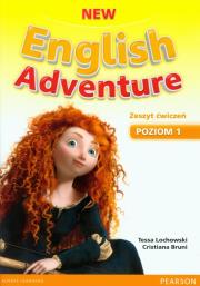 English Adventure NEW 1 WB LONGMAN. Autor: Tessa Lochowski, Bruni Cristiana. Dadada.pl Okładka książki English Adventure NEW 1 WB LONGMAN