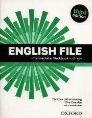 English File 3E Intermediate WB With Key OXFORD. Autor: Latham-Koenig Christina, Oxenden Clive, Seligson Paul. Dadada.pl Okładka książki English File 3E Intermediate WB With Key OXFORD