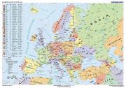Europa mapa podręczna  A2 papier. Wydawca: MERIDIAN. Dadada.pl Opakowanie Europa mapa podręczna  A2 papier