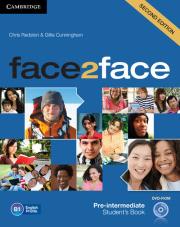Face2face Pre-Intermediate Student's Book. Autor: Redston Chris, Cunningham Gillie. Dadada.pl Okładka książki Face2face Pre-Intermediate Student's Book