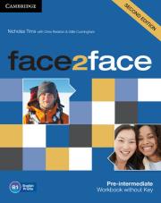 face2face Pre-intermediate Workbook. Autor: Tims Nicholas, Redston Chris. Dadada.pl Okładka książki face2face Pre-intermediate Workbook