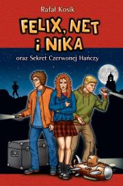 Felix, Net i Nika T12 Sekret Czerwonej Hańczy. Autor: Kosik Rafał. Dadada.pl Okładka książki Felix, Net i Nika T12 Sekret Czerwonej Hańczy