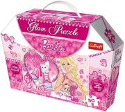 Okładka książki Glam Puzzle - Barbie TREFL