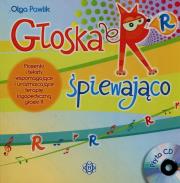 Okładka książki Głoska R śpiewająco + CD