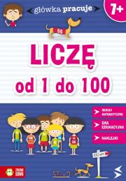 Główka pracuje. Liczę od 1 do 100. Autor: Orowiecka Iwona. Dadada.pl Okładka książki Główka pracuje. Liczę od 1 do 100
