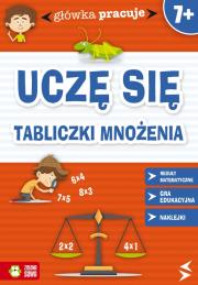 Główka pracuje. Uczę się tabliczki mnożenia. Autor: Orowiecka Iwona. Dadada.pl Okładka książki Główka pracuje. Uczę się tabliczki mnożenia