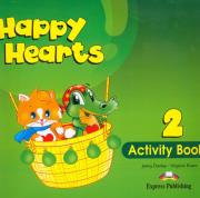 Happy Hearts 2 WB EXPRESS PUBLISHING. Autor: Evans Virginia, Dooley Jenny. Dadada.pl Okładka książki Happy Hearts 2 WB EXPRESS PUBLISHING