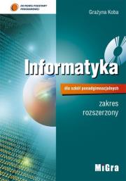 Okładka książki Informatyka LO ZR w.2013 MIGRA