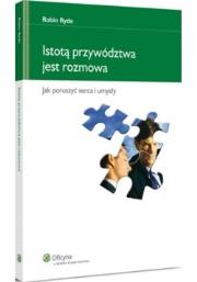 Okładka książki Istotą przywództwa jest rozmowa