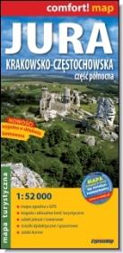 Okładka książki Jura Krakowsko Częstochowska Część Północna Mapa l