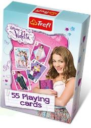 Okładka książki Karty - 55 listków Violetta TREFL