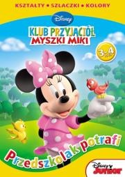 Klub Przyjaciół Myszki Miki Przedszkolak potrafi 3-4 lata. Autor: UDA1. Dadada.pl Okładka książki Klub Przyjaciół Myszki Miki Przedszkolak potrafi 3-4 lata