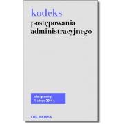 Kodeks postępowania administracyjnego. Autor: Lech Krzyżanowski. Dadada.pl Okładka książki Kodeks postępowania administracyjnego