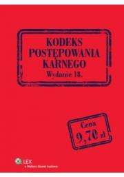 Kodeks postępowania karnego. Autor: praca zbiorowa. Dadada.pl Okładka książki Kodeks postępowania karnego