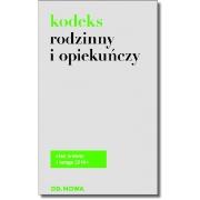 Kodeks Rodzinny i Opiekuńczy luty 2014 BR. Autor: Lech Krzyżanowski. Dadada.pl Okładka książki Kodeks Rodzinny i Opiekuńczy luty 2014 BR