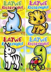 Okładka książki Kolorowanka. Łatwe kolorowanie (x20)