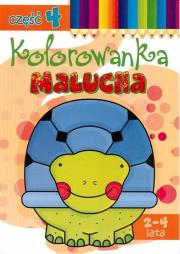 Okładka książki Kolorowanka malucha część 4 LITERKA