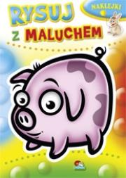 Okładka książki Kolorowanka. Rysuj z maluchem (x20)