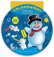 Okładka książki Kolorowanka - Zabawy na śniegu