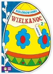 Okładka książki Kolorowanki wielkanocne cz. 2